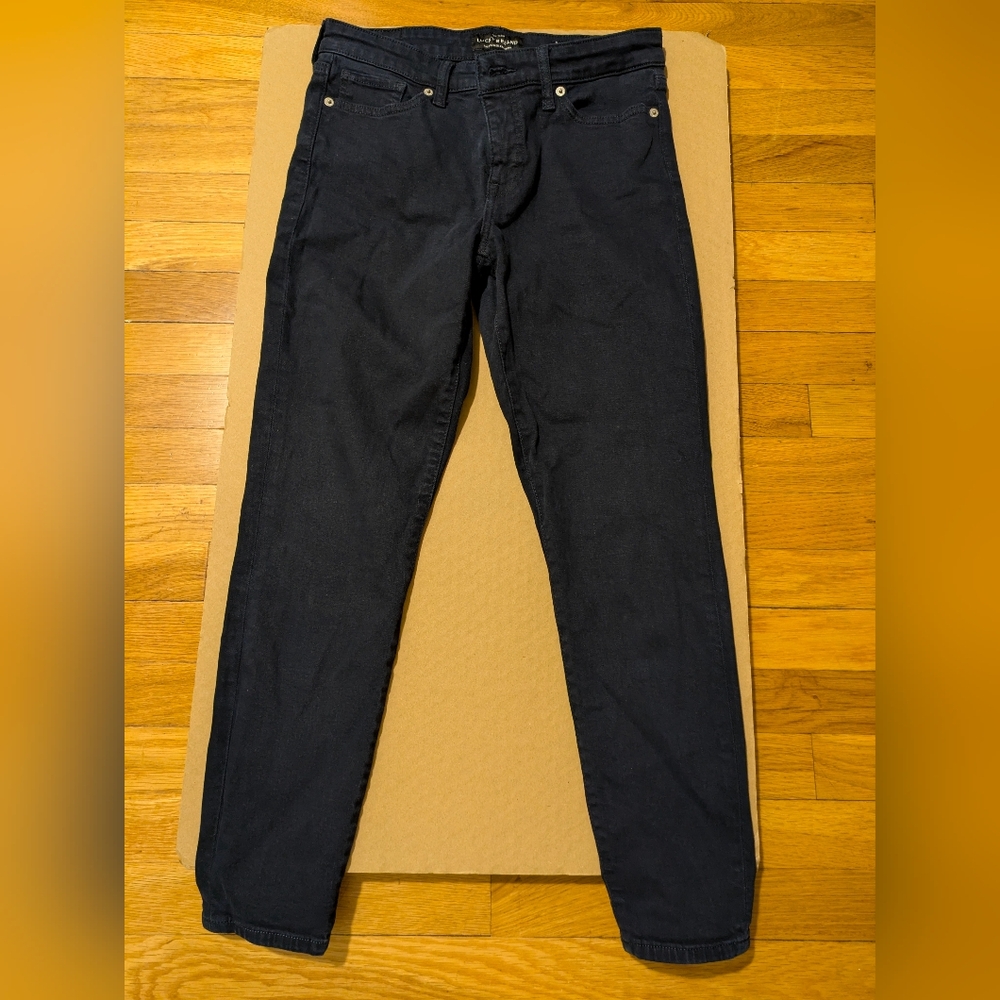 Lucky Brand Ava Navy Skinny Jeans